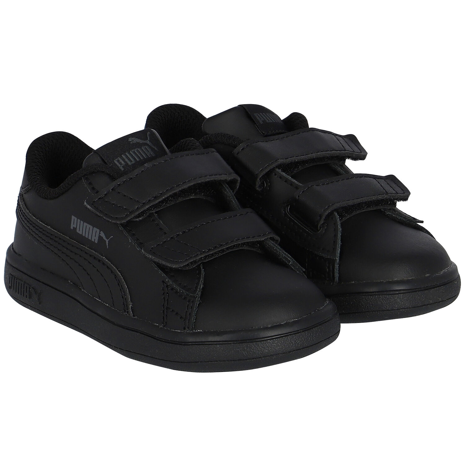Black Logo Trainers, 2, hi-res image number null