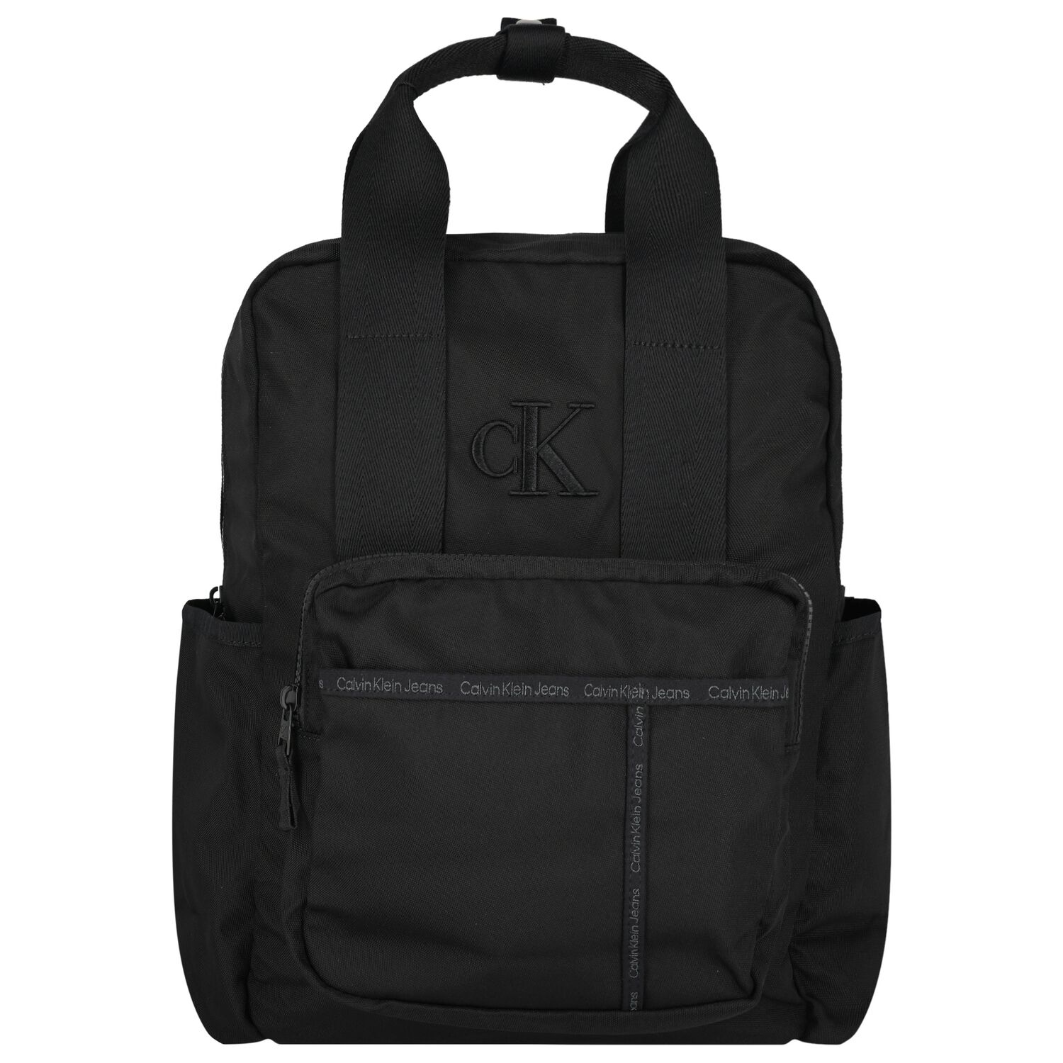Black Logo Backpack, 1, hi-res image number null