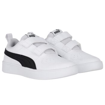 White & Black Rickie Trainers