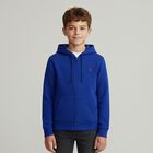 Boys Blue Logo Zip Up Top, 1, hi-res
