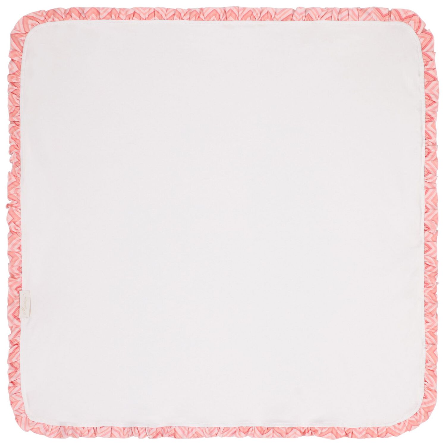 Baby Girls Pink Zig Zag Blanket, 2, hi-res image number null