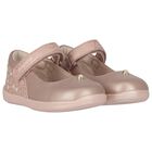 Younger Girls Rose-Gold Shoes, 1, hi-res