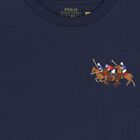 Boys Navy Blue Logo T-Shirt, 1, hi-res