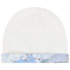 Baby Boys Ivory & Blue Geo Map Babygrow Gift Set, 1, hi-res