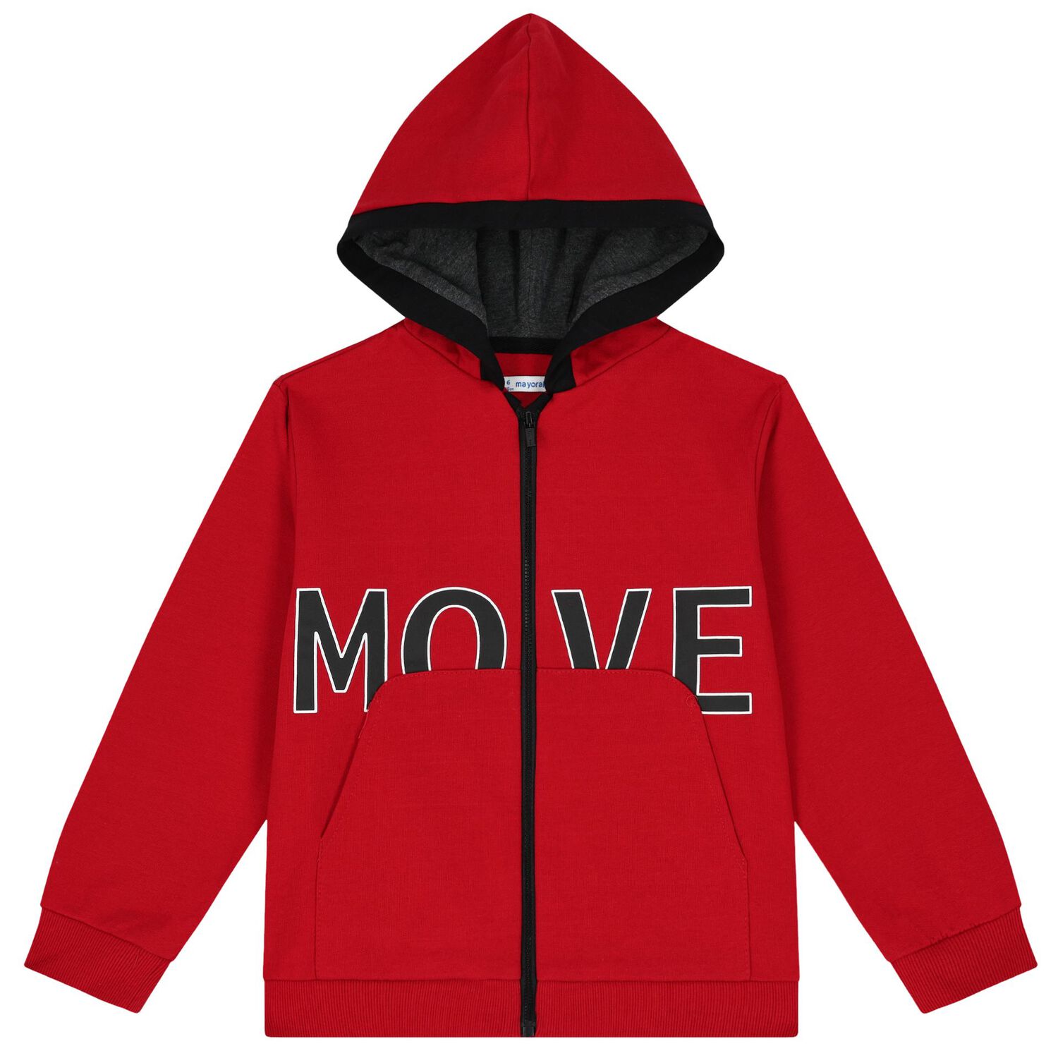 Boys Red, Grey & Black 3 Piece Tracksuit Set, 2, hi-res image number null