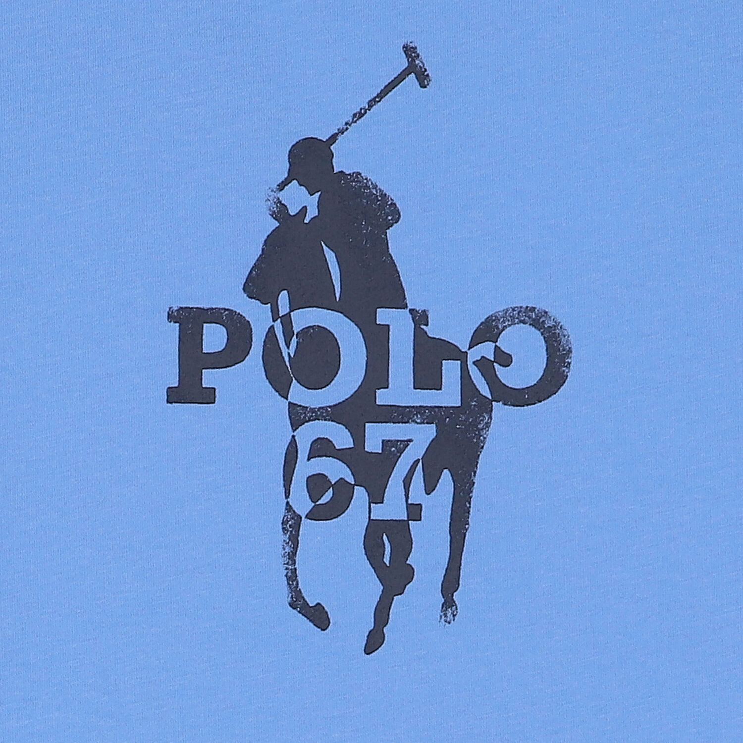 تيشيرت بالشعار باللون الأزرق للأولاد, 1, hi-res image number null