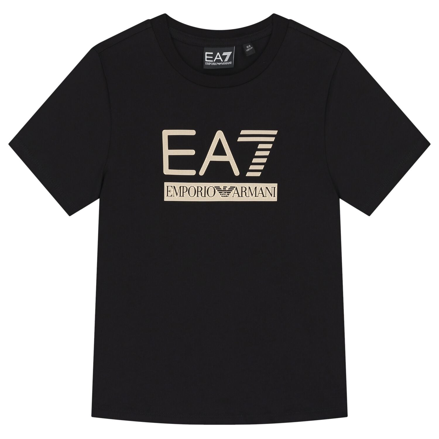 Boys Black Logo T-Shirt, 2, hi-res