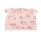 Baby Girls Pink Bunny Babygrow Set, 3, hi-res