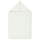 مدس بالشعار باللون العاجي, 1, hi-res