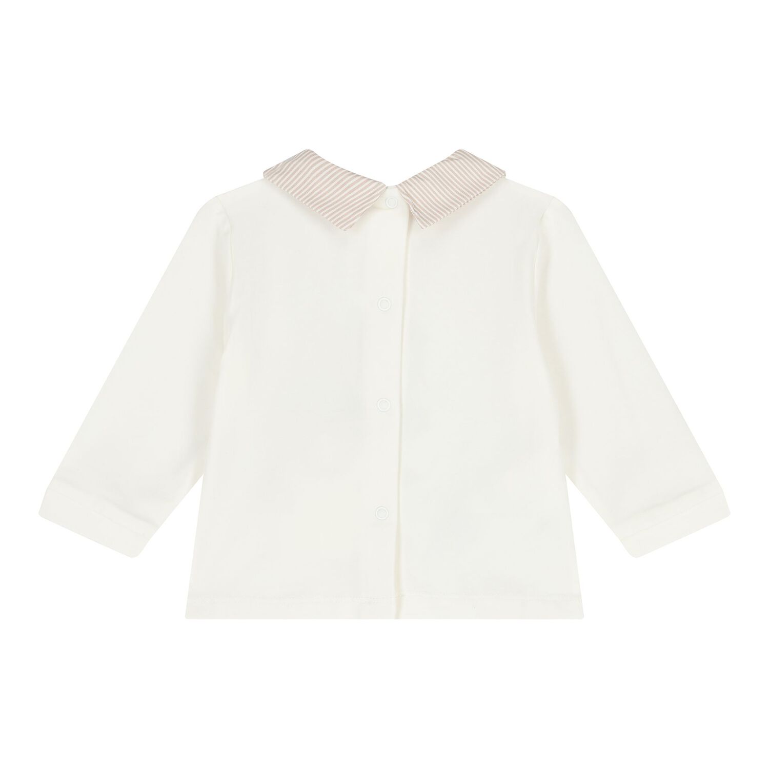 Baby Boys Ivory Teddy Bear 2 Piece Babygrow, 1, hi-res