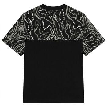 Boys Black Logo T-Shirt