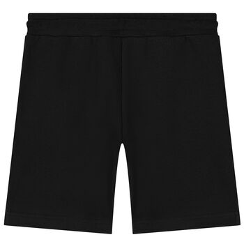 Boys Black Logo Shorts