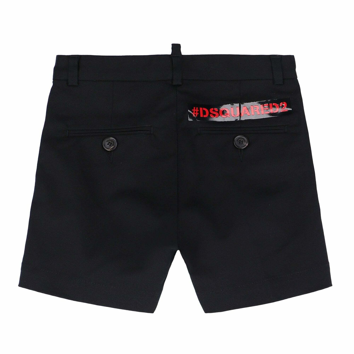 Boys Black Logo Shorts, 1, hi-res image number null