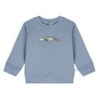 Younger Boys Blue Horse Logo Tracksuit, 1, hi-res