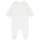Ivory Bunny & Logo Babygrow Gift Set, 1, hi-res