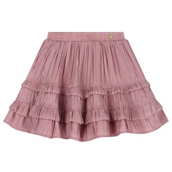 Le Chic Girls Pink Ruffle Skirt, 1 Girls Pink Ruffle Skirt