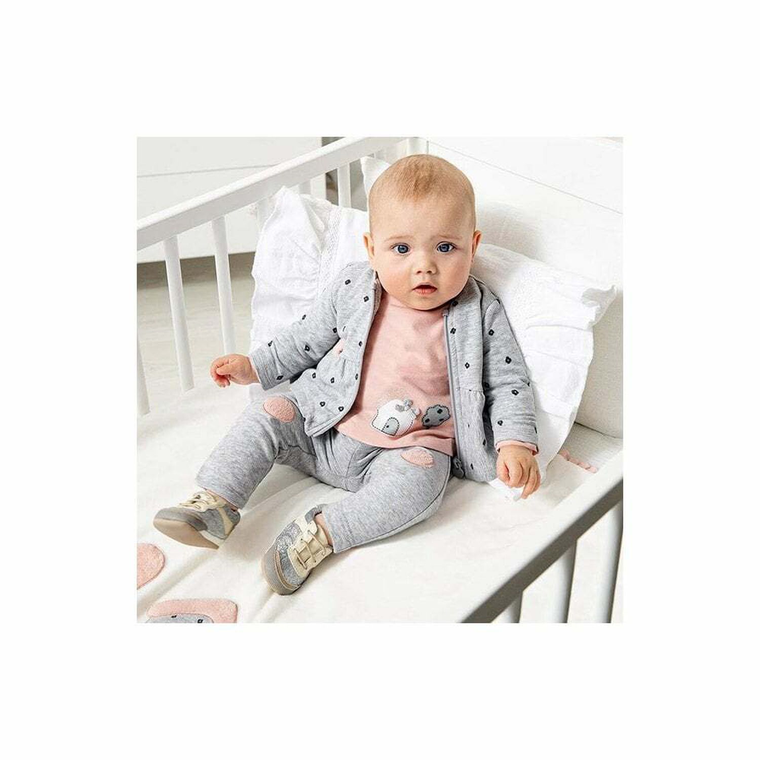 Baby Girls Grey & pink Set, 2, hi-res image number null
