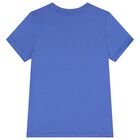 Boys Blue Logo T-Shirt, 4, hi-res