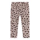 Baby Girls Burgundy & Beige Leggings Set, 1, hi-res
