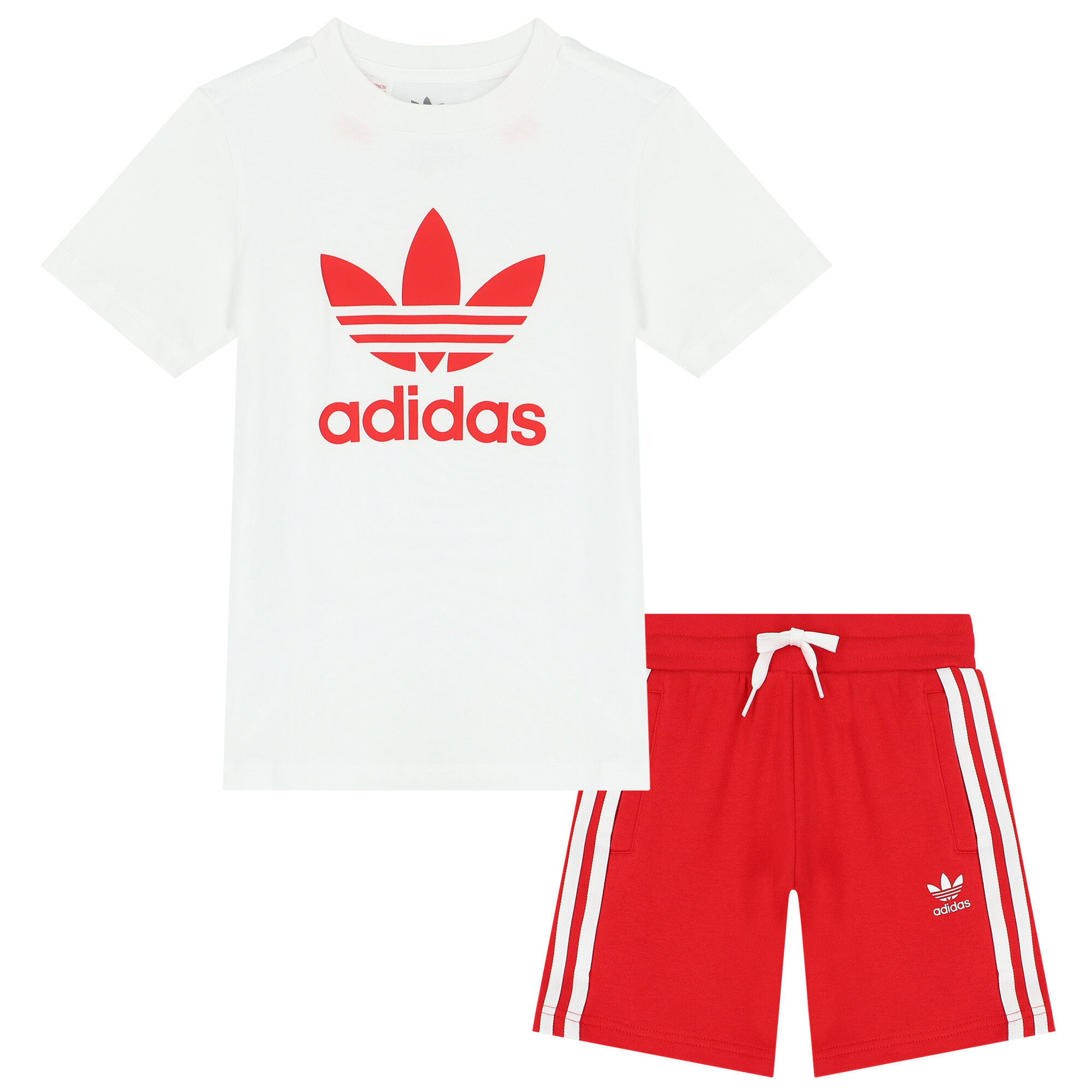 Adidas red cheap set