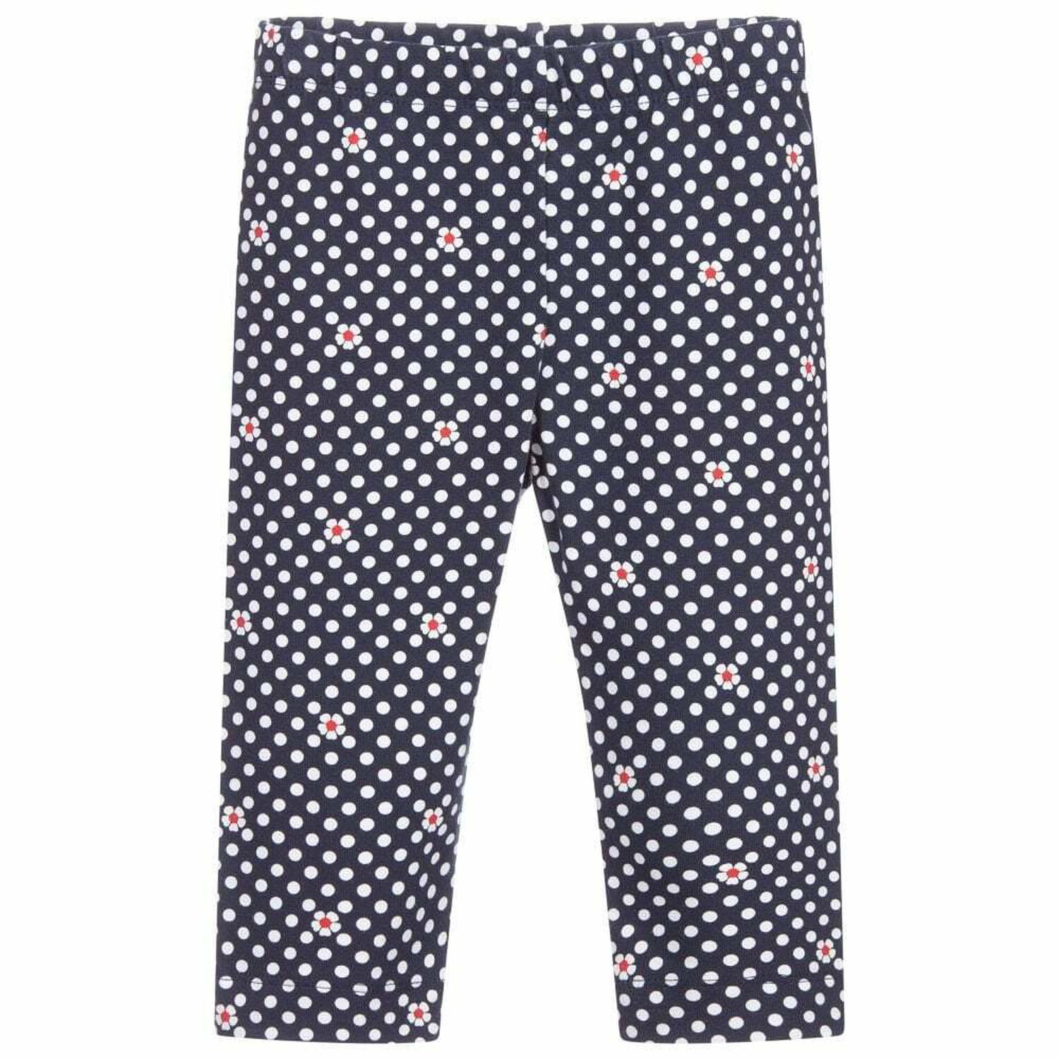Girls Navy Blue Leggings, 2, hi-res