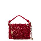 Girls Red Sequins Handbag, 1, hi-res