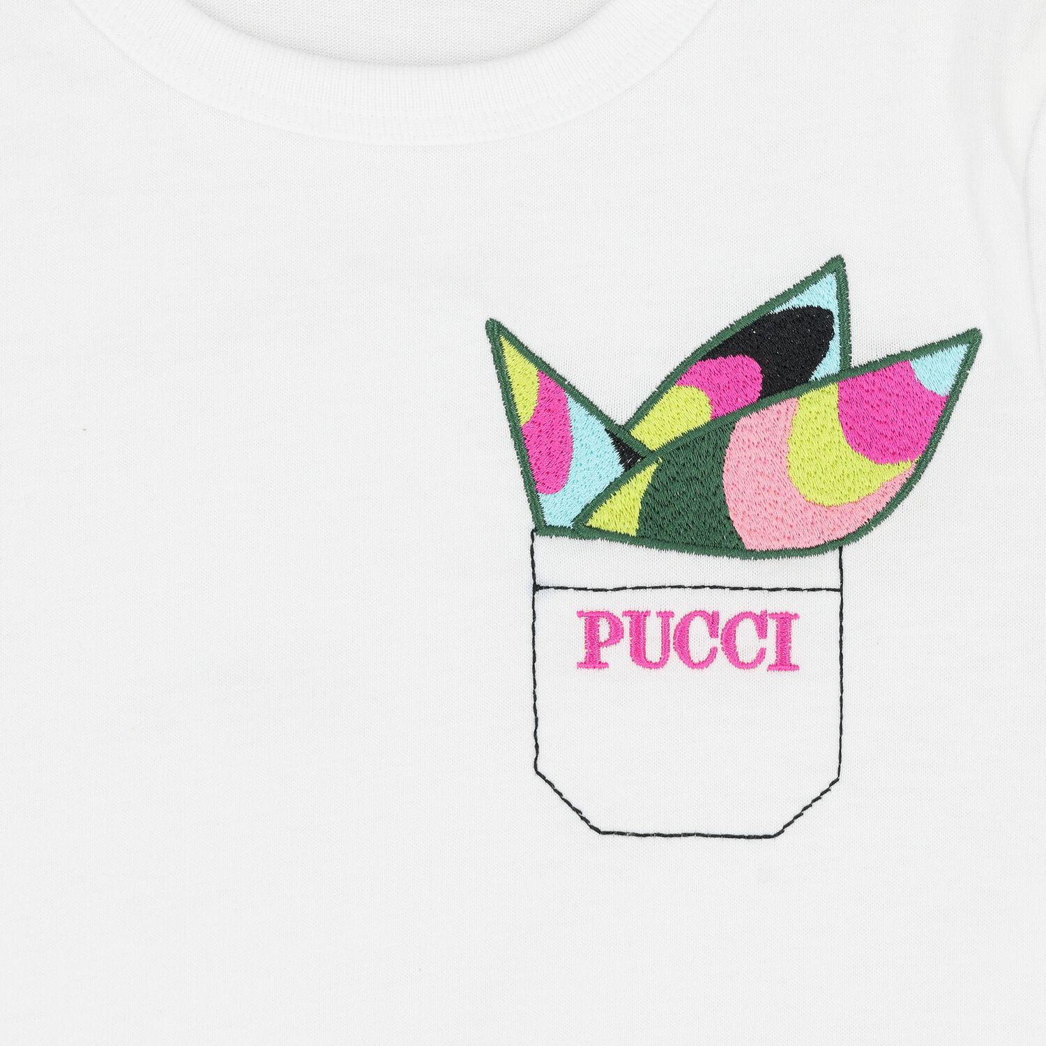 Girls White Logo T-Shirt             , 1, hi-res