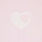 Baby Girls Pink Heart & Polka Dot Blanket, 1, hi-res