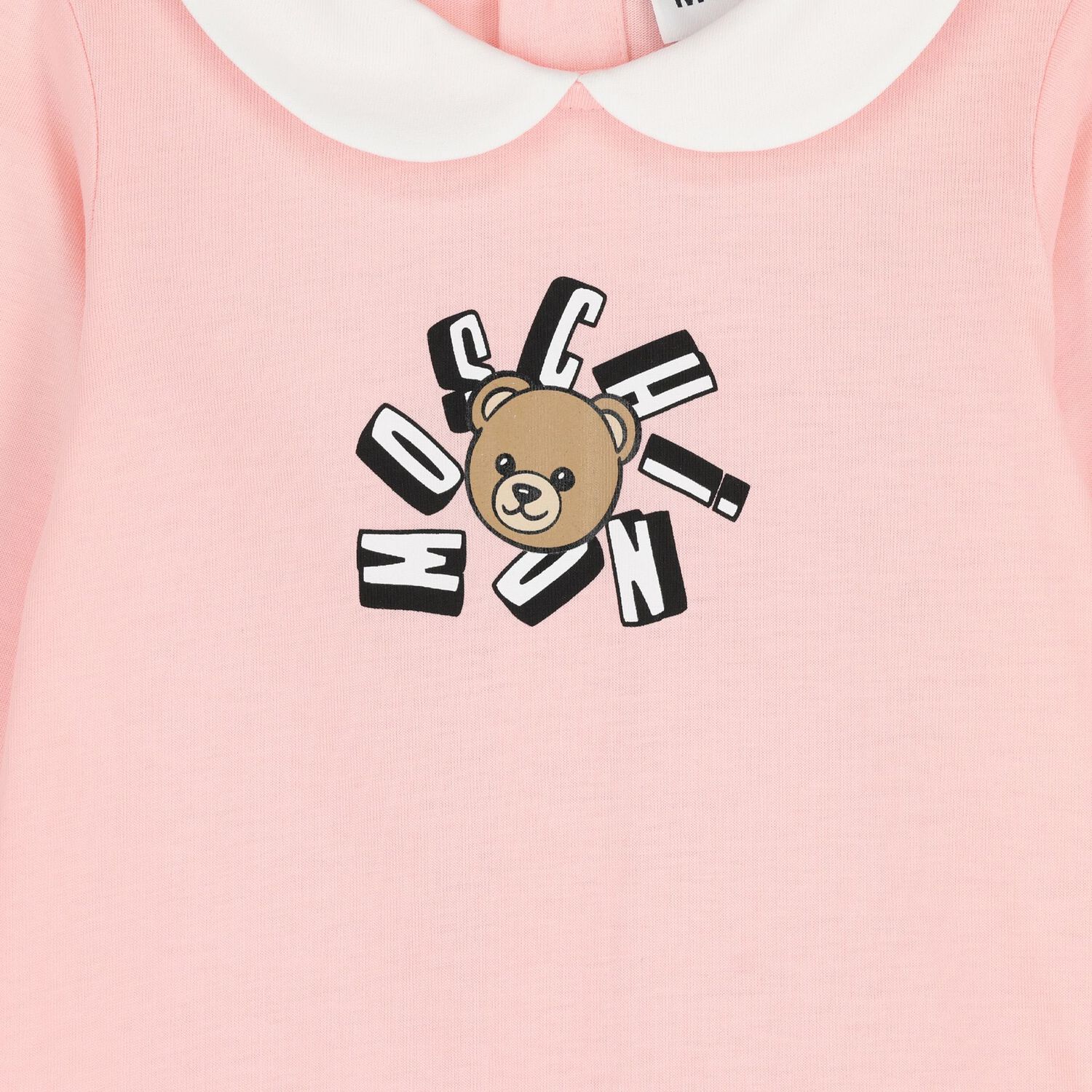 Baby Girls Pink Teddy Bear Logo Babygrow Gift Set , 4, hi-res