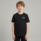 Boys Black Logo T-Shirt, 10, hi-res
