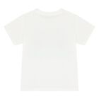 Younger Boys White & Blue Shorts Set, 1, hi-res