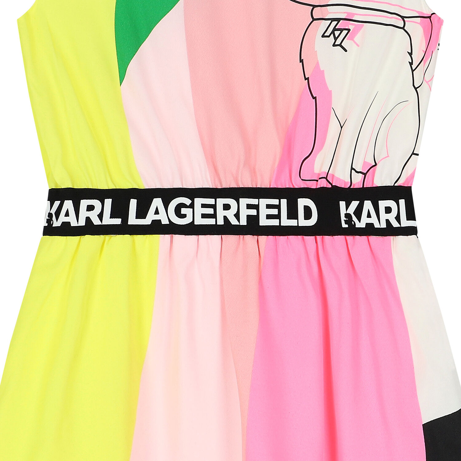 فستان بنات بشعار الشوبيت متعدد الألوان, 1, hi-res