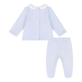 Baby Boys Blue Trousers Set