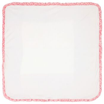 Baby Girls Pink Poudra Zig Zag Blanket