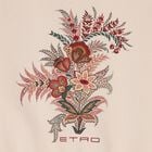 Girls Beige Floral Logo Sweatshirt, 1, hi-res