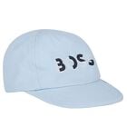 Baby Boys Blue Logo Cap, 1, hi-res