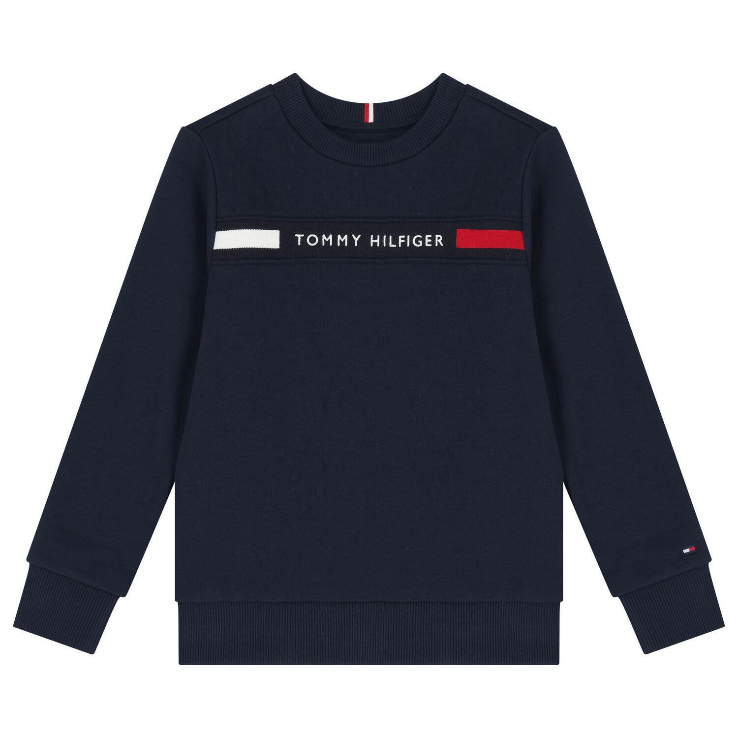 بدلة رياضية أولاد بالشعار باللون الكحلي, 1, hi-res image number null