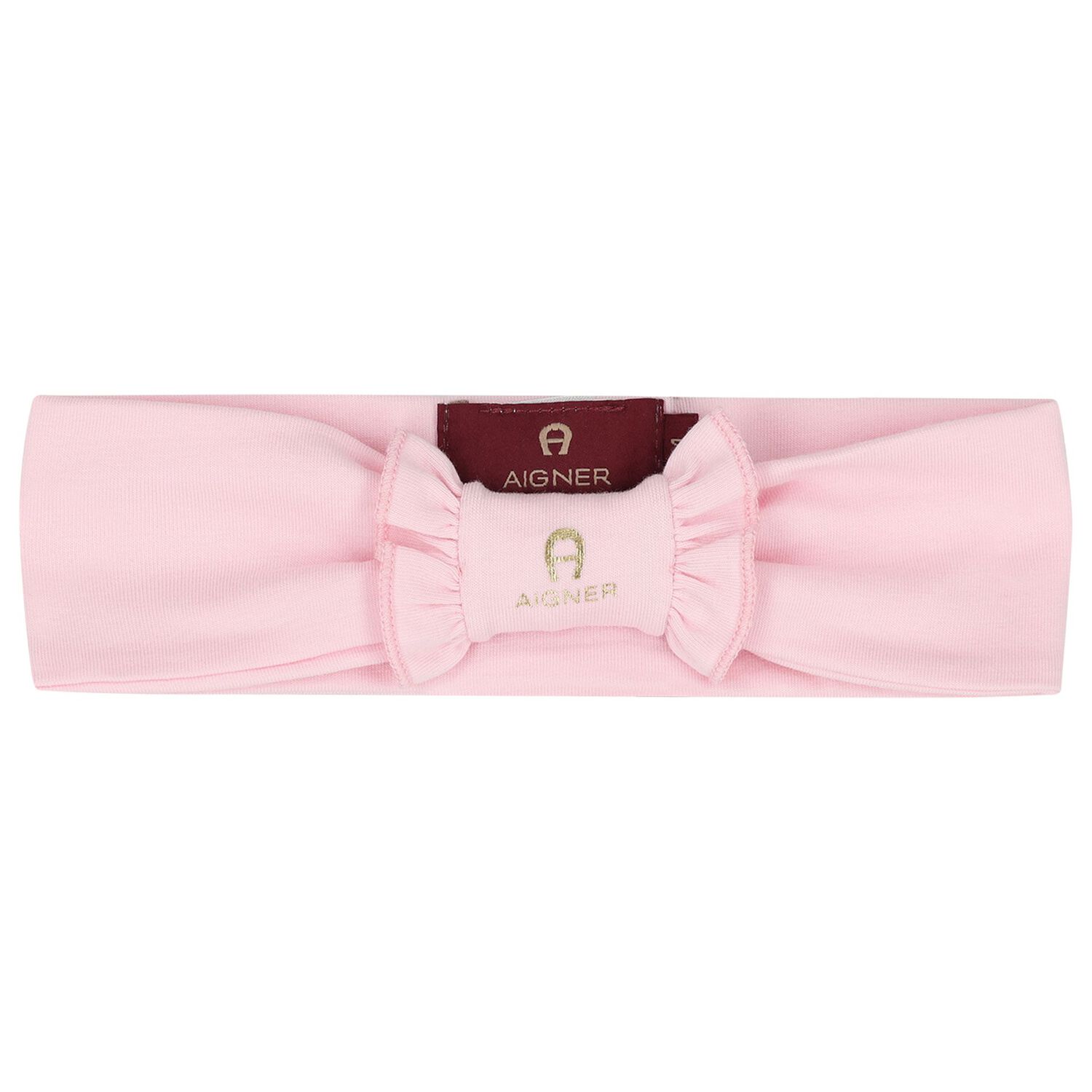 Baby Girls Pink & Gold Logo Babygrow Gift Set, 2, hi-res