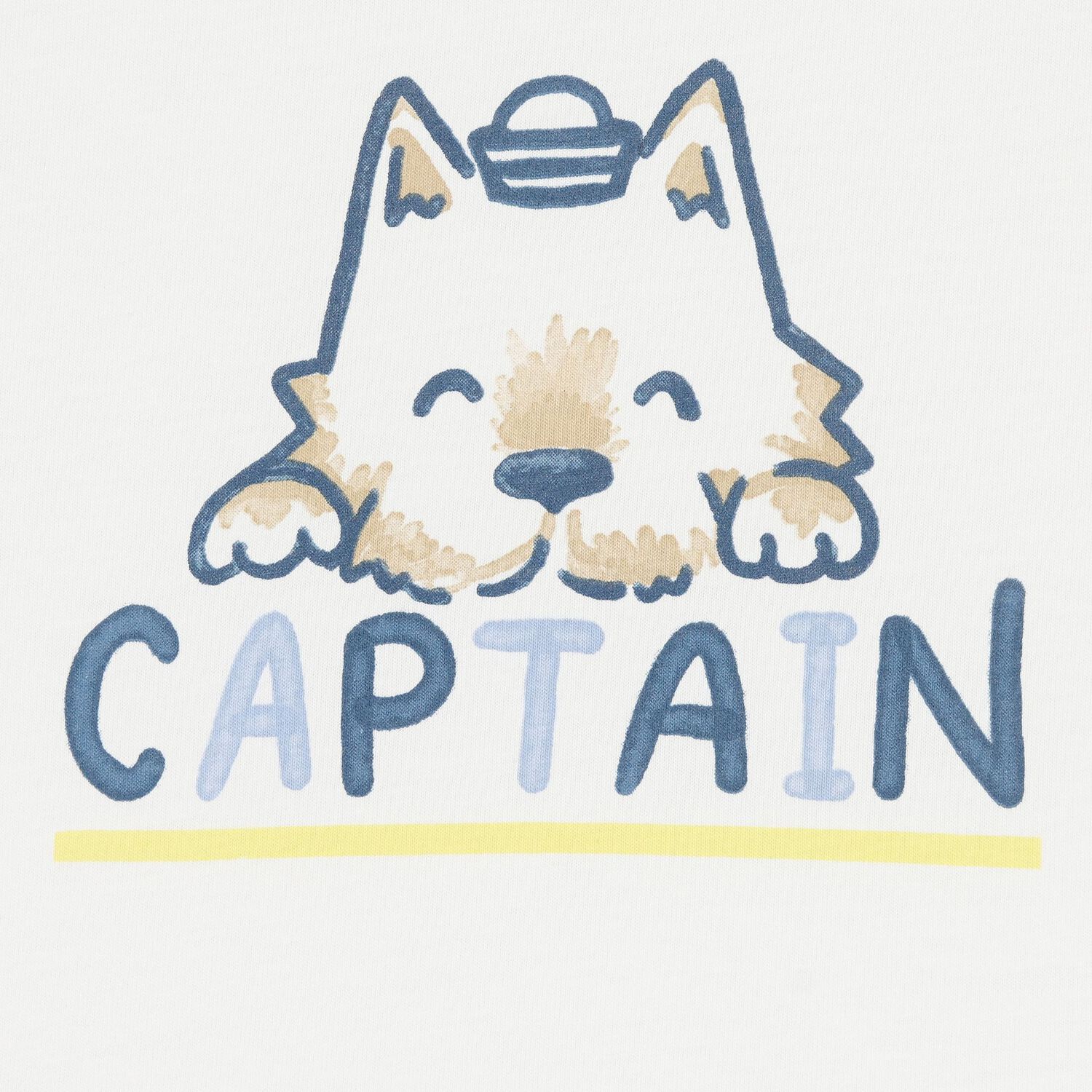 Younger Boys White & Blue Shorts Set, 1, hi-res image number null