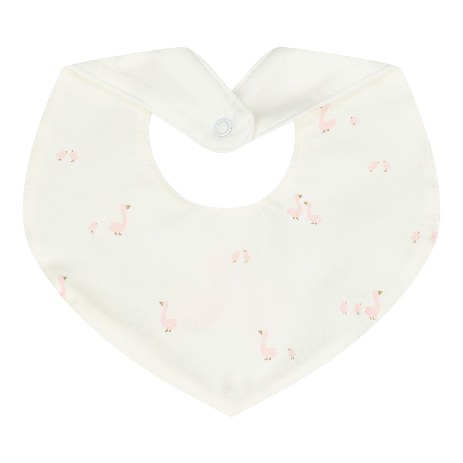 Baby Girls Pink Swan Romper Set, 3, hi-res