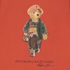 Boys Orange Polo Bear T-Shirt, 1, hi-res
