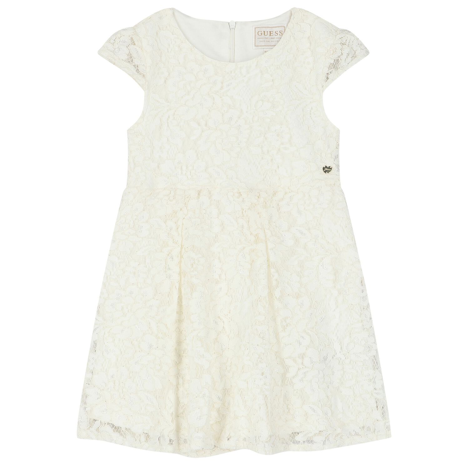 Guess Girls Ivory Lace Dress | Junior Couture