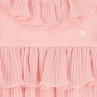 Younger Girls Pink Pleated Dress, 1, hi-res
