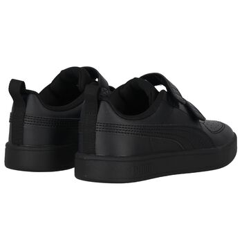 Black Logo Rickie V Inf Trainers