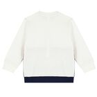 Baby Boys Ivory, Navy Blue & Red Tracksuits ( 2-Pack ), 1, hi-res