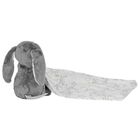 Grey R&ecirc;ve &eacute;toil&eacute; Rabbit Baby Comforter, 1, hi-res