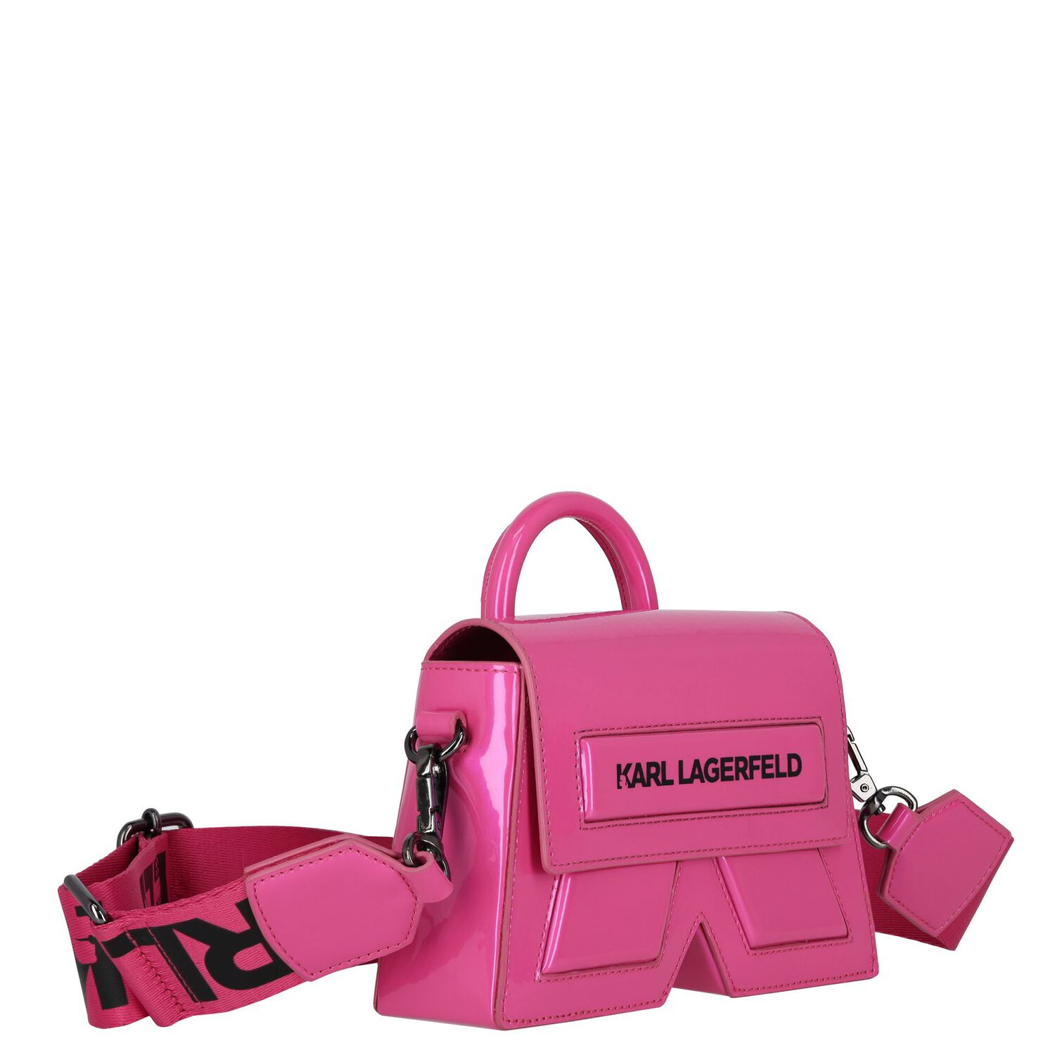 Girls Pink Logo Hand Bag, 1, hi-res image number null