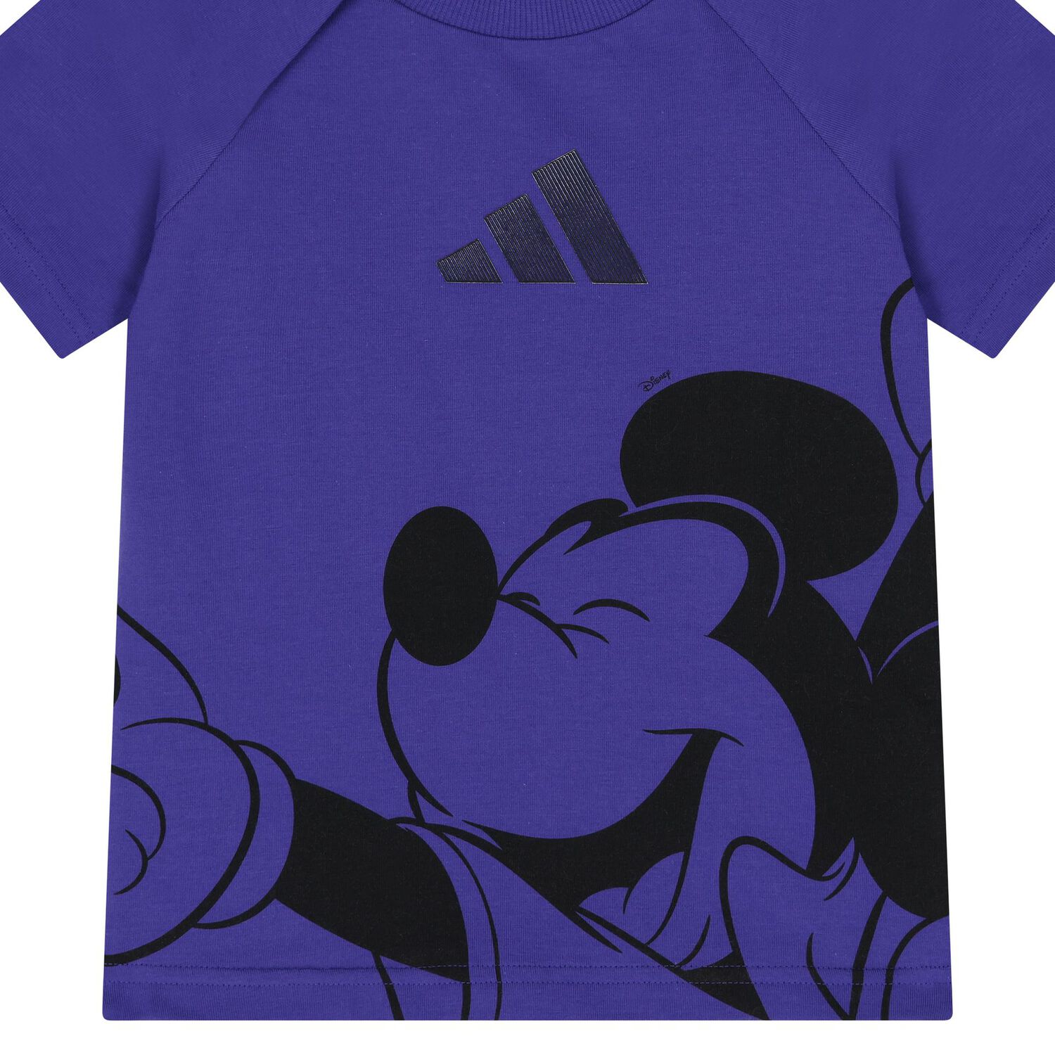 Younger Boys Purple & Beige Mickey Mouse Disney Shorts Set, 1, hi-res
