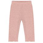 Baby Girls Pink Leggings Set, 1, hi-res