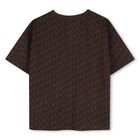 Boys Brown Logo T-Shirt, 1, hi-res